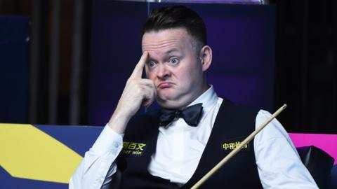 Shaun Murphy with a perturbed expression on his face