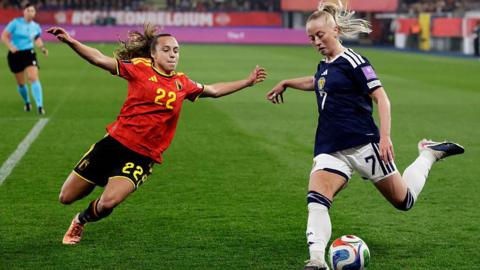Belgium v Scotland