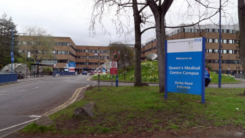 A general view of Queen's Medical Centre, Nottingha,