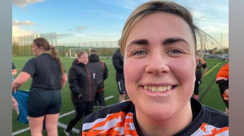 Workington Finches captain, Charlotte Cammack