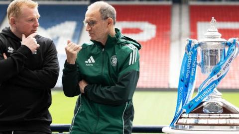 Neil Lennon and Martin O'Neill