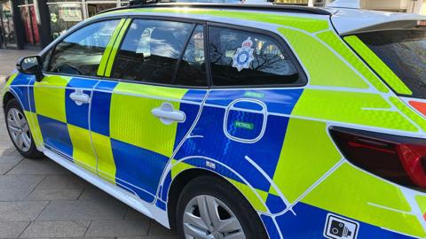 A stock picture of a Humberside Police car.