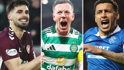 Claudio Braga, Callum McGregor & James Tavernier