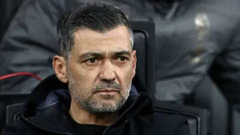 AC Milan manager Sergio Conceicao