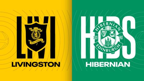 Livingston and Hibernian badges