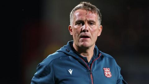 Wrexham boss Phil Parkinson