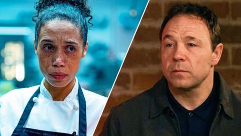 A split image of two actors from Boiling Point.