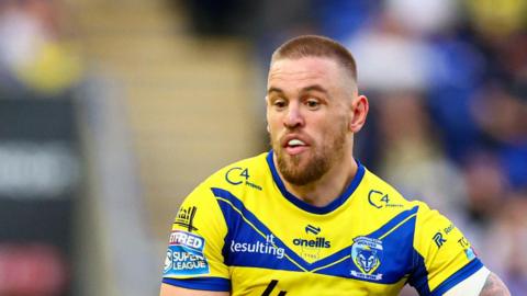 Warrington's Matt Dufty in action