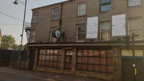 Commercial Hotel building in Haslingden