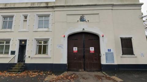 A Google screengrab of one of the entrances to HMP Preston