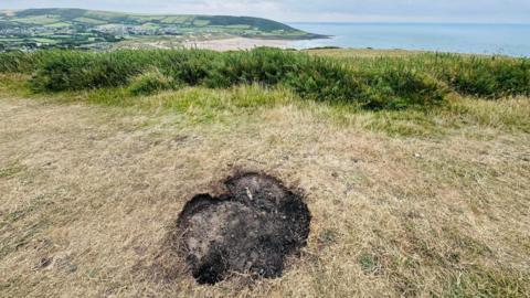 Fire at Baggy Point, Croyde