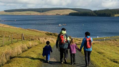 Crwydo ger Llyn Brenig