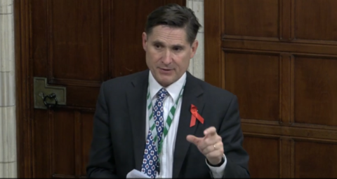 The Liberal Democrat MP for Witney, Charlie Maynard, speaking at a Westminster Hall debate 
