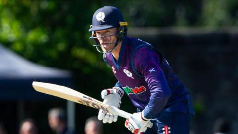 Scotland captain Richie Berrington in action against Australia last year