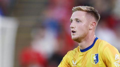 Davis Keillor-Dunn in action for Mansfield Town