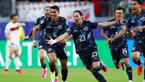 Paraguay celebrate