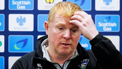 Dunfermline Athletic manager Neil Lennon