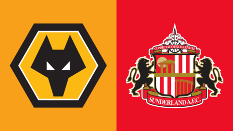 Wolverhampton Wanderers and Sunderland club badges