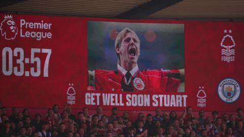 A message of support for Stuart Pearce at Nottingham Forest