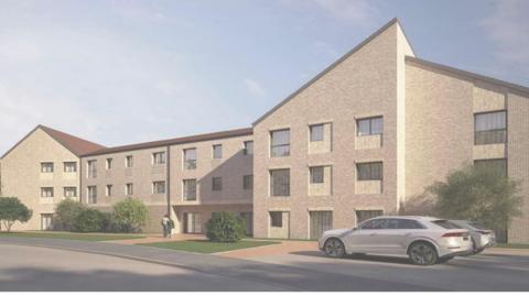 An artist's impression of how the new Citizen Housing Group development on the former Faseman House site could look.


