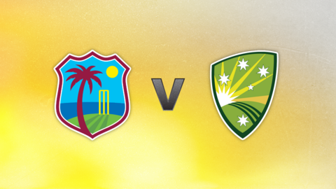 West Indies v Australia badge graphic