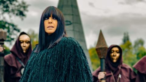 Claudia Winkleman in a promo image for Traitors