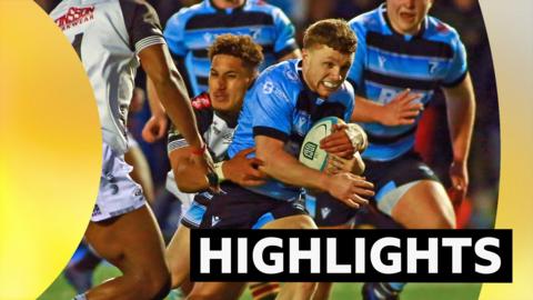 URC highlights: Cardiff 22-42 Sharks