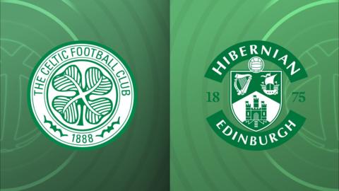Celtic and Hibernian badges