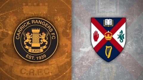 Carrick Rangers v Queen’s 