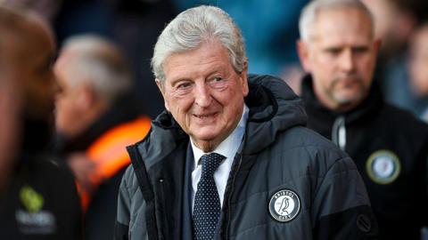 Roy Hodgson looks on at St Mary's Stadium