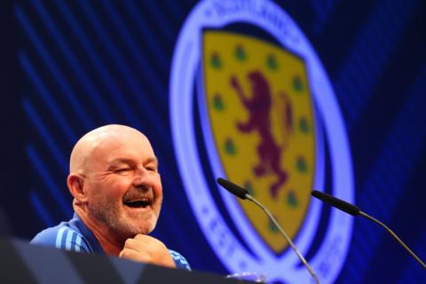 Scotland head coach Steve Clarke