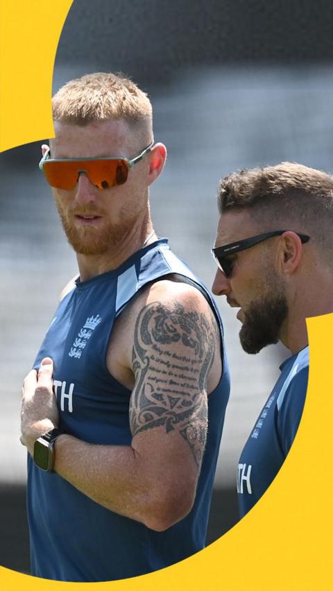 Ben Stokes and Brendon McCullum