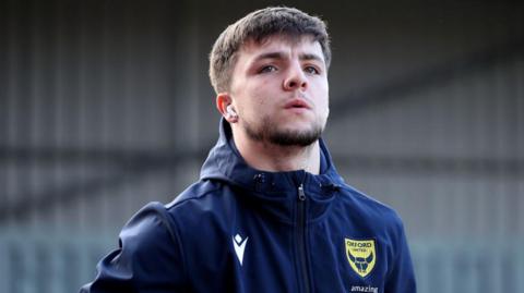 Oxford United's Tyler Goodrham looks on before playing a game for the U's