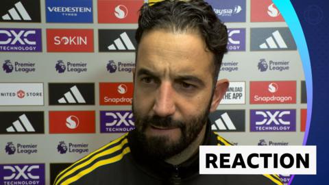 Manchester United boss Ruben Amorim