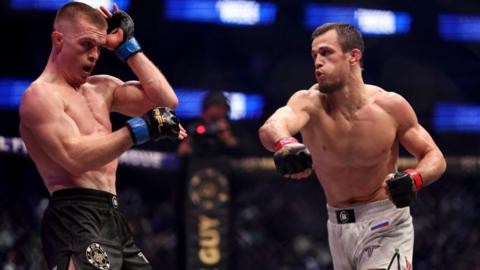 Paul Hughes and Usman Nurmagomedov