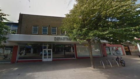 The former Beales department store in Lowestoft