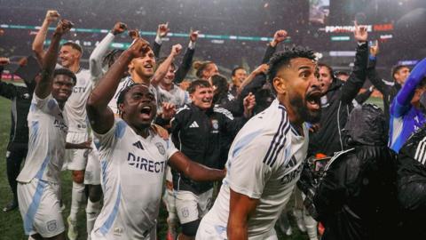 San Diego FC celebrate