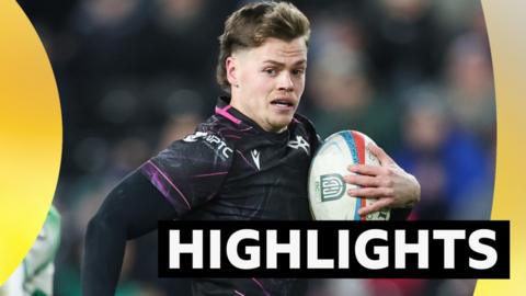 Jack Walsh attacks for Ospreys