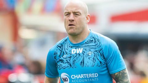 Danny Ward before a Hull KR match