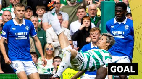 Daizen Maeda scored fantastic overhead kick