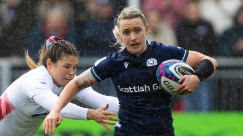 Scotland full-back Chloe Rollie