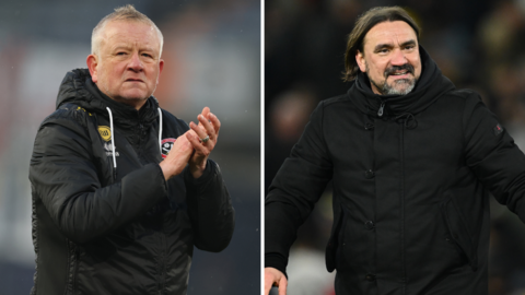 Chris Wilder and Daniel Farke