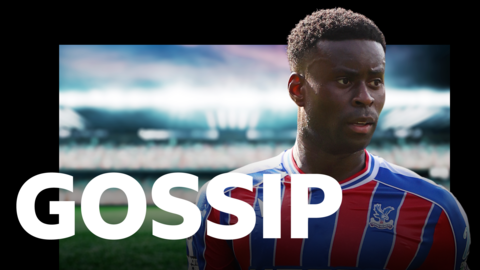 Gossip graphic with a picture of Marc Guehi