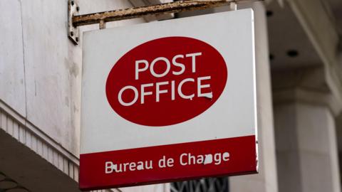 A Post Office sign