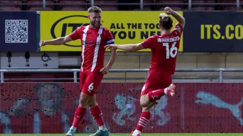 Orient celebrate win over Newport