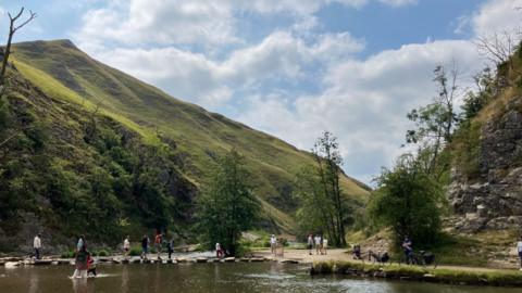 Dovedale's stepping stones