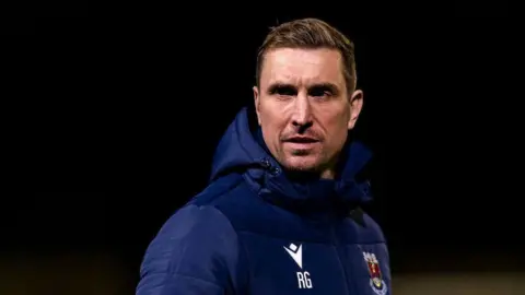 Penybont manager Rhys Griffiths