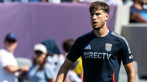 Paddy McNair in action for San Diego FC
