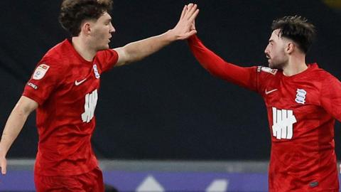 Birmingham celebrate equaliser