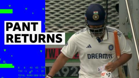 India's Rishabh Pant